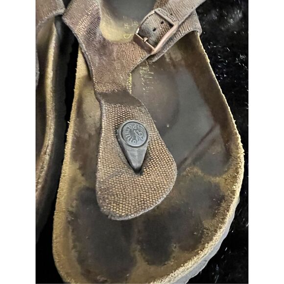 Birkenstock Gizeh Vintage Metallic Rose Copper 9 - Picture 3 of 6